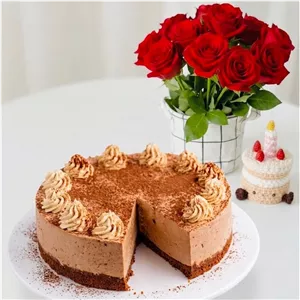 چیز کیک شکلاتی