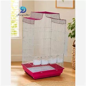 قفس پرنده مدل 6003 پلاس حرفه ای(پس کرایه)عروس هلندی،گرینچیک،مرغ عشق،راهب و...
