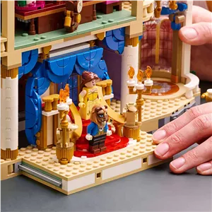 لگو 2916 تکه سری Disney مدل Beauty and the Beast Castle کد 43263