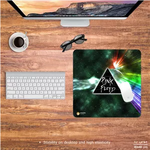 ماوس پد هومرو مدل NX406 طرح Pink Floyd سایز 40x40 سانتیمتر - با بهترین کیفیت