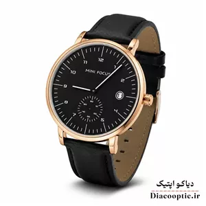 ساعت مچی مردانه اورجینال موتور ژاپنی برند مینی فوکوس مدل Mf0303G.06 بند چرم