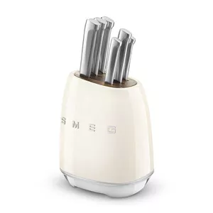 سرویس چاقو 7 پارچه اسمگ مدل SMEG KBSF01CR