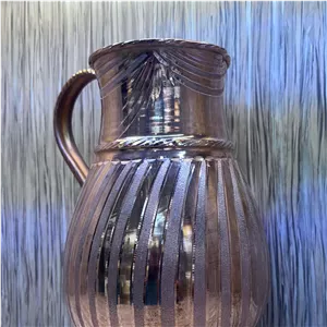 پارچ مسی الماس تراش دست ساز