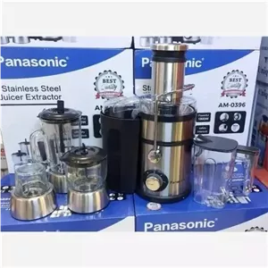 آبمیوه گیری پاناسونیک ژاپن 4کاره گلو استیل پایه استیل حرفه ای شرکتی 