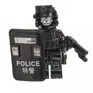لگو آدمکی گوست با شتگان و سپر اصل اورجینال LEGO 