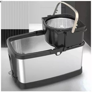 سطل وتی چرخشی تمام استیل با مخزن جدا Mop