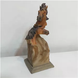 مجسمه رزینی مدل دو اسب