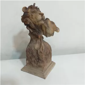 مجسمه رزینی مدل دو شیر