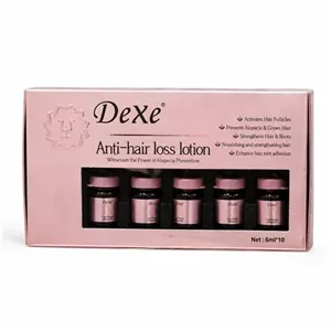لوسیون ضد ریزش Dexe Original 10 عدد 6ml تقویت ریشه مقابله با طاسی