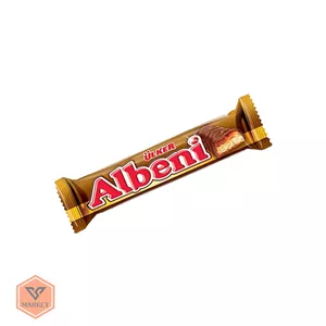 شکلات بیسکویتی با مغز کارامل آلبنی اولکر (Ülker Albeni) – ترکیب جادویی بیسکویت ترد و کارامل کشدار