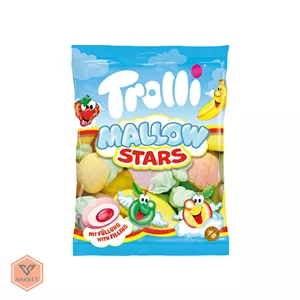 مارشمالو ترولی مدل Mallow Stars (مغزدار)