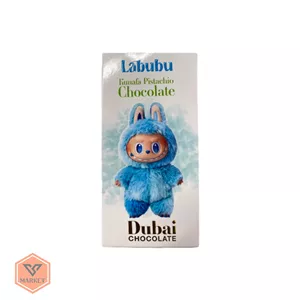 شکلات دبی با مغز کنافه و پسته طرح لابوبو (Labubu Dubai Chocolate) - ترند خوشمزه و جذاب
