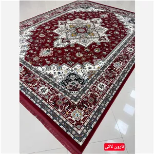 فرش 6متری 700شانه کاشان تراکم 2550 آکریلیک،نارون لاکی 