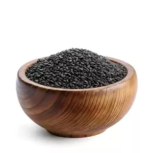 کنجدسیاه خام 500 گرم خورنس