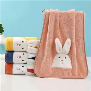حوله حمام استخری نانو طرح خرگوشی لطیف و با کیفیت مناسب کودک و بزرگسال