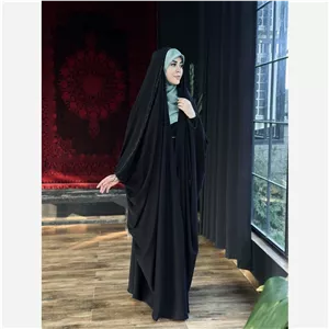 چادر جده عربی اصیل جواهر دوزی طرح گندم 