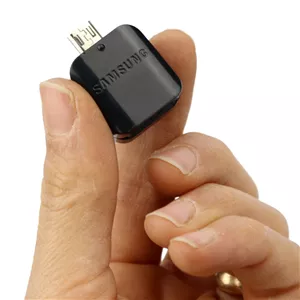 تبدیل او تی جی OTG (میکرو به USB) برند سامسونگ مدل GH98-41288A،قابلیت امکان انتقال اطلاعات (تبدیل otg)