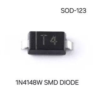 دیود سوئیچینگ 1N4148W پکیج SOD-123 بسته 5 عددی