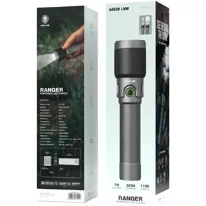 چراغ قوه شارژی گرین لاین Green Lion Ranger Portable LED Torch