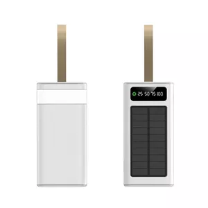 پاور بانک 50000 خورشیدی مدل SOLAR POWER BANK مدل فست شارژ