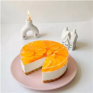 چیز کیک پرتقال