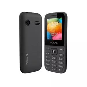 گوشی موبایل دکمهای وکال VOCAL F2 مشکی دو سیمکارت دوربین بلوتوث چراغ قوه کارت حافظه 2G گارانتی 18 ماهه