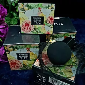 کوشن کرم پودر توز Tuz مدل Mushroom Air Cushion گیاهی با پد قارچی 