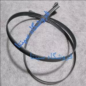 بست دور  سبد پنکه پارس خزر رنگ طوسی  (  بست سبد پنکه  )تسمه سبد پنکه تسمه گارد پنکهتسمه پنکه 