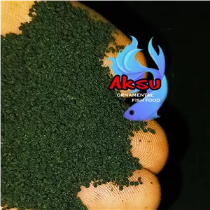 بیومار جلبکی 0.8 میل اسپیرولینا 25 درصد انواع ماهی پلکو گوپی فایتر میگو تروفئوس و اب شور و...500 گرمی
