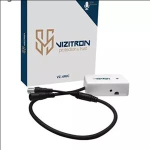 میکروفون ویزیترون مدل VZ-4MIC مناسب برای دوربین مدار بسته\n\n