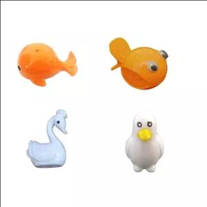 4 عدد مداد تراش کمیاب مدل ماهی، نهنگ، پنگوئن، قو