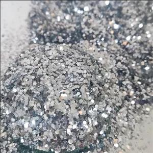 اکلیل مجیک نقره ای 5گرمی اکلیل رزین اکلیل شمع  اکلیل ناخن اکلیل درشت