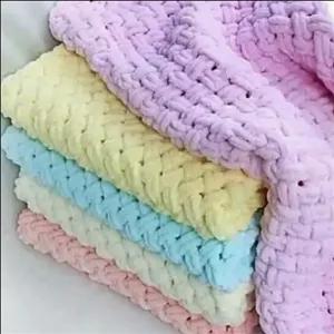 پتو الیزه  نوزاد بدون پرزدهی فوقالعاده نرم و لطیف  سایز 80در90