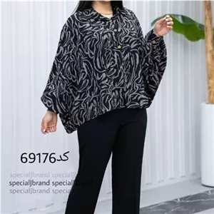 شومیز خفاشی هیوا قد60 جنس کراش