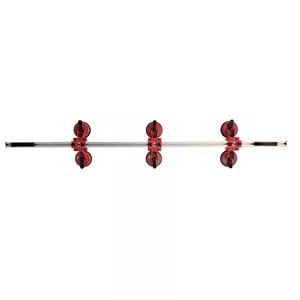 استراکچر خطی حمل اسلب کاریزما مدل Gama-i2 طول 2 متر و 3 عدد قاپک 2 تایی
