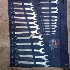 مجموعه 22عددی اچار یک سر رینگی لرد