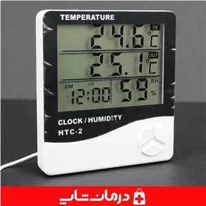 دماسنج و رطوبت سنج دیجیتال مدل htc 2 دما سنج رطوبت سنج محیطی درمان شاپ فروشگاه اینترنتی محصولات بهداشتی درمانی طبی401367