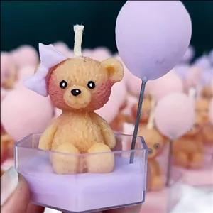 گیفت تدی گیفت تولد گیفت شمع تدی دخترونه و پسرونه روی کاپ وارمر 