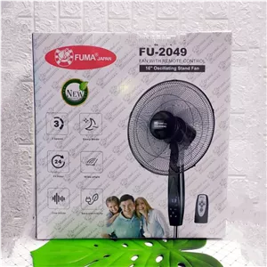 پنکه ایستاده کنترل دار دیجیتال فوما ژاپن سه حالته دارای صفحه نمایش دیجیتال ارسال پس کرایه