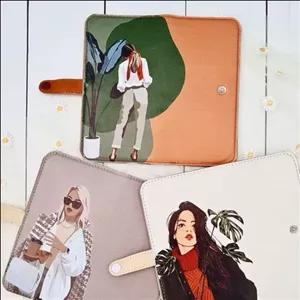 کیف پول چرم فانتزی با طرح های مختلف برای همه افراد