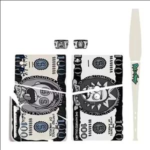 اسکین(برچسب)Playstation 5-مدل اسلیم  دیسک خور-طرحrick and morty -کد02-سفارشی