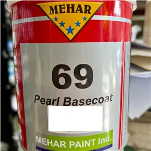 رنگ اتومبیلی بیس کوت 69 محار کد رنگ 69996T ذغالی 405