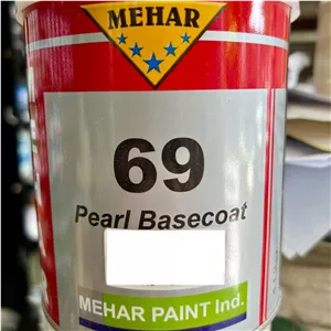 رنگ اتومبیلی بیس کوت 69 محار کد رنگ 69998 ذغالی 