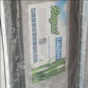 تشک سوپر طبی فنری رویال مدل لاکچری دبل پد(فنر میکرو و پارچه گردبافت) سایز  نوجوان 80 در 180