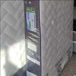 تشک سوپر طبی فنری رویال مدل لاکچری دبل پد(فنر میکرو و پارچه گردبافت) سایز  دونفره کوچک 140 در 200