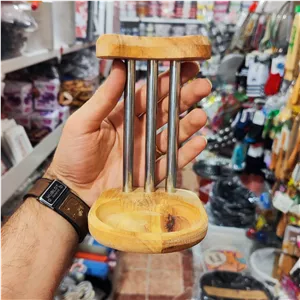 استند کنار گازی چوبی فلزی یا زیر قاشقی ایستاده 