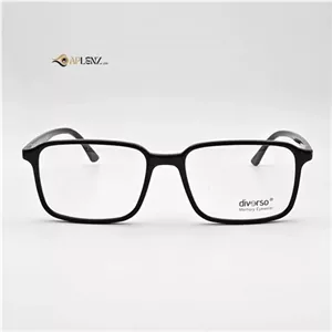 عینک نشکن طبی مردانه-زنانه کائوچو برند دیورسو diverso memory Eyewear شفاف کد 1716