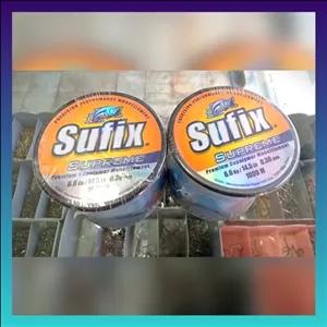 نخ ماهیگیری برند سافیکس SUFIX  متراژ 1000 متری سایز  30 بسیار با کیفیت