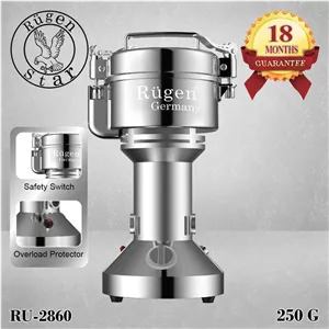 آسیاب نیمه صنعتی 250گرمی روگن مدل RU-2860 همراه با ضمانت نامه