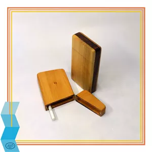 جا سیگاری چوبی در ابعاد جیبی